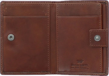 Braun Büffel Wallet 'AREZZO' in Brown