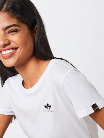 T-shirt ALPHA INDUSTRIES en blanc