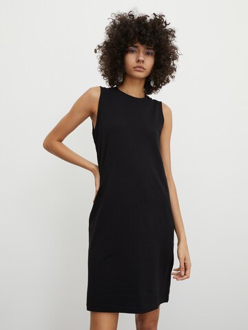 EDITED - Vestido 'Maree' en negro: frente