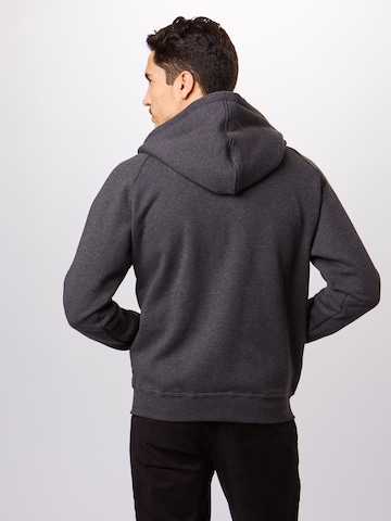 Urban Classics Zip-Up Hoodie in Grey