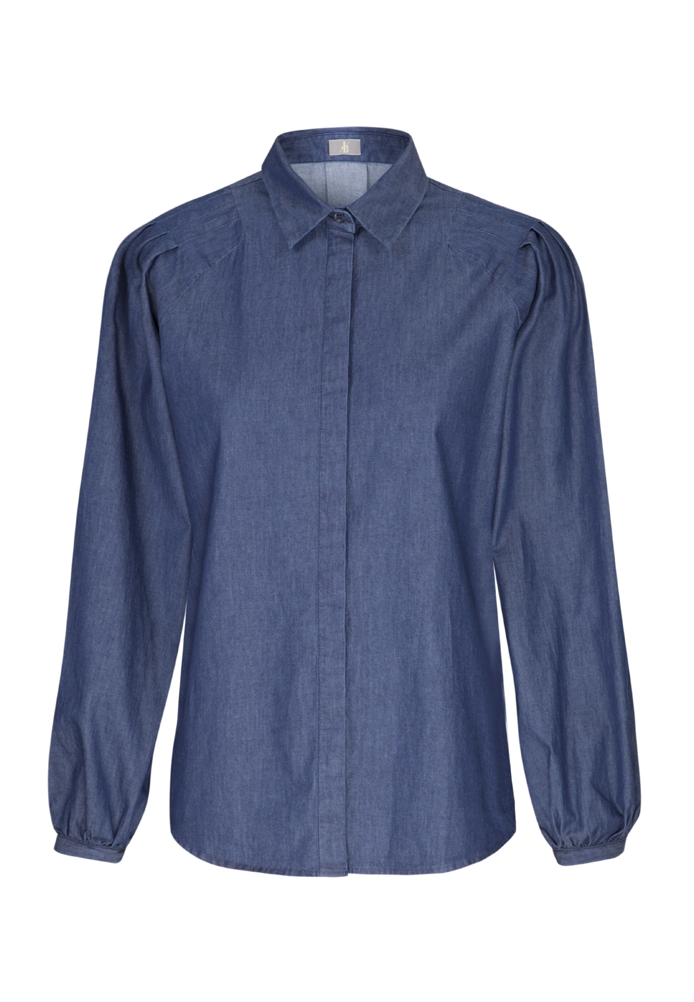 Jacques Britt - Hemdbluse in blue denim