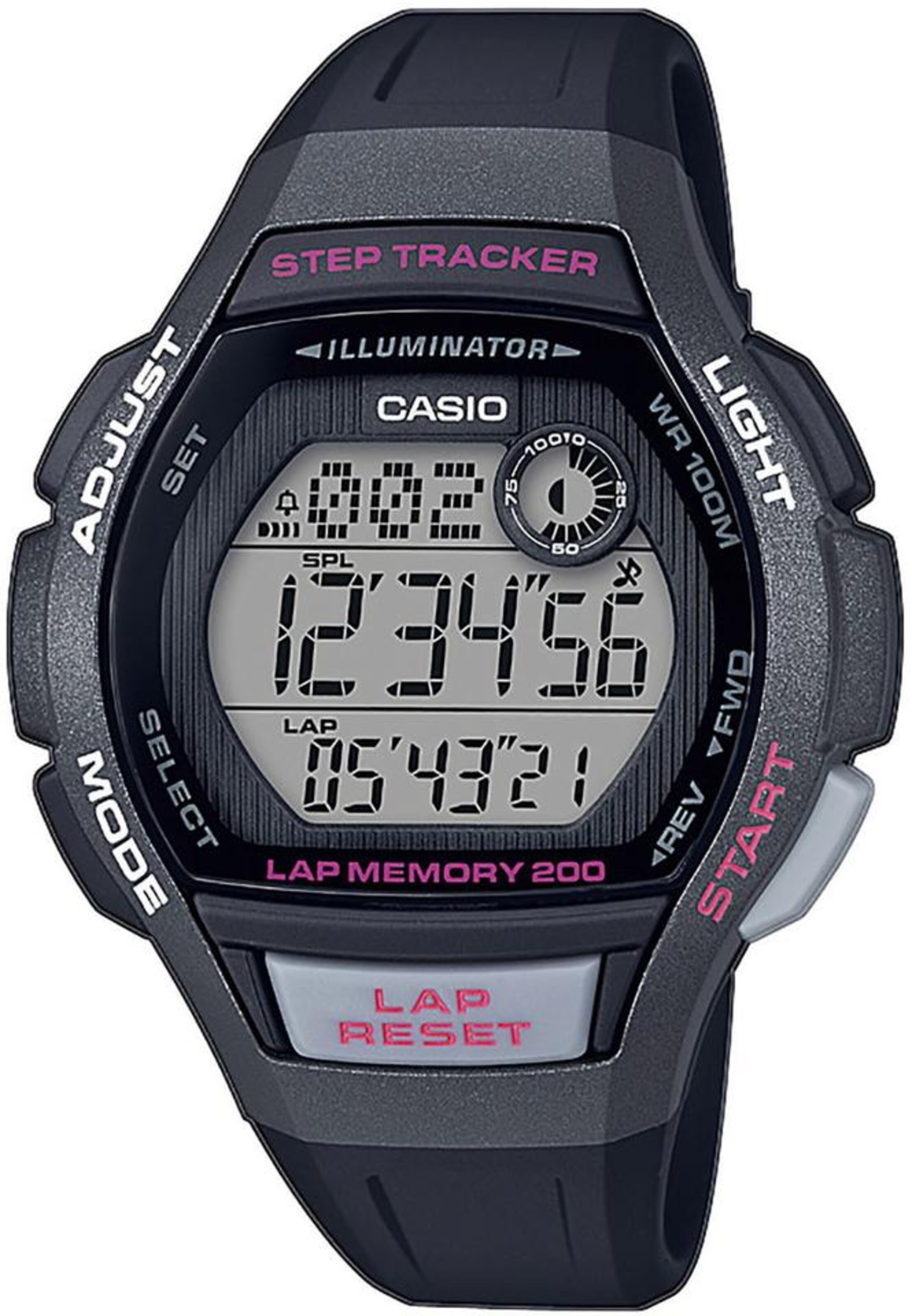 CASIO - Sportuhr 'LWS-2000H-1AVEF' in dunkelgrau