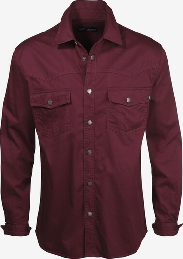 ARIZONA Button Up Shirt in Bordeaux, Item view