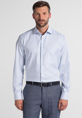 ETERNA Regular fit Business Shirt in Blue: front