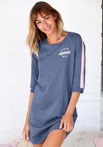 Chemise de nuit ARIZONA en bleu : devant