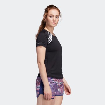 T-shirt fonctionnel '3-Streifen' ADIDAS PERFORMANCE en noir : devant