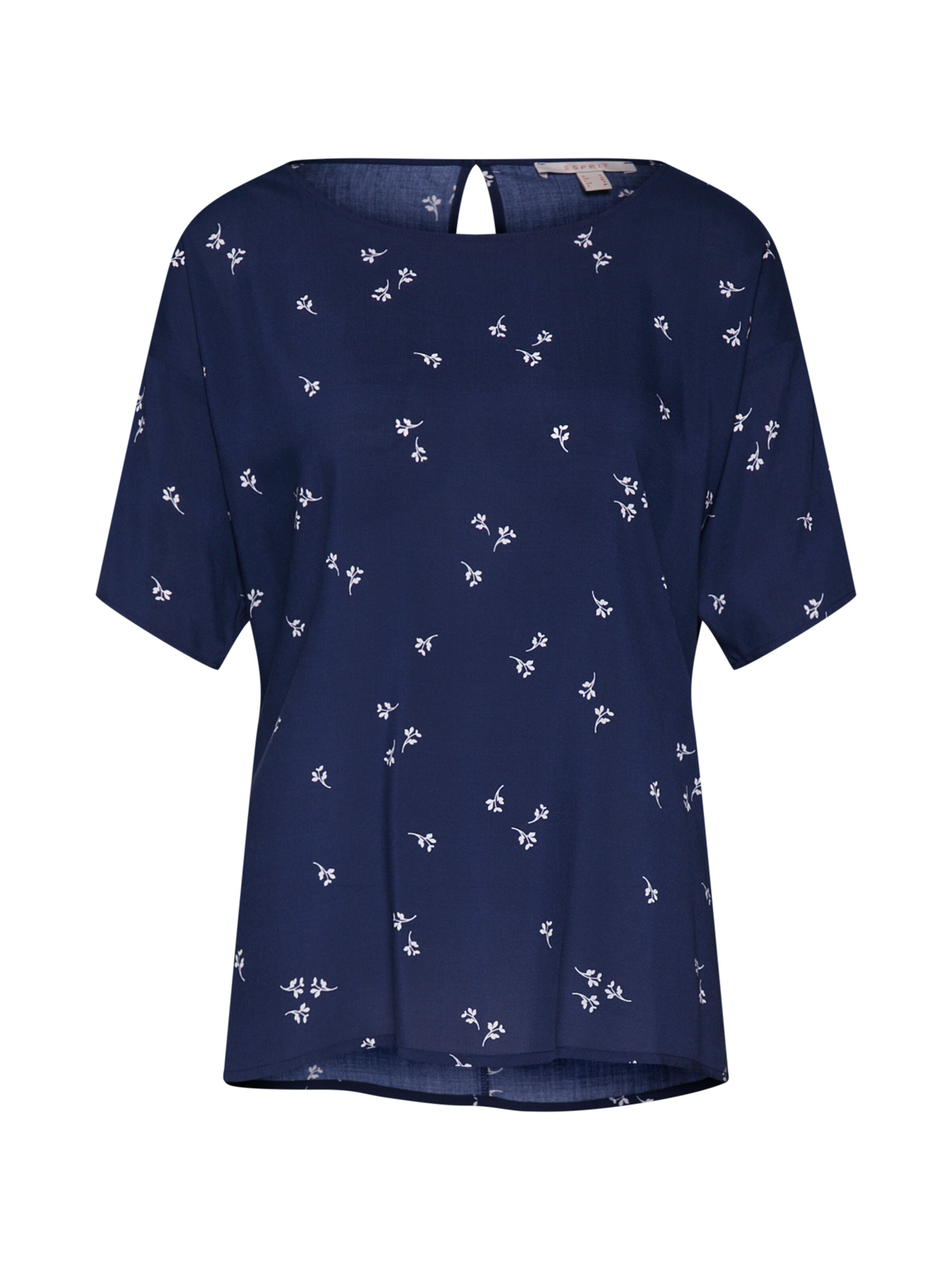 ESPRIT - Blouse in de kleur Navy
