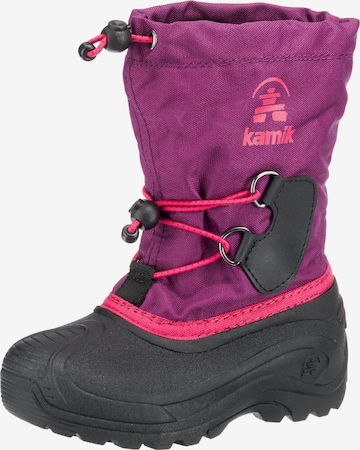 Kamik Boots 'South Pole 4' in Lila: voorkant