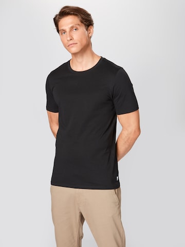 JACK & JONES Slim Fit T-Shirt in Schwarz