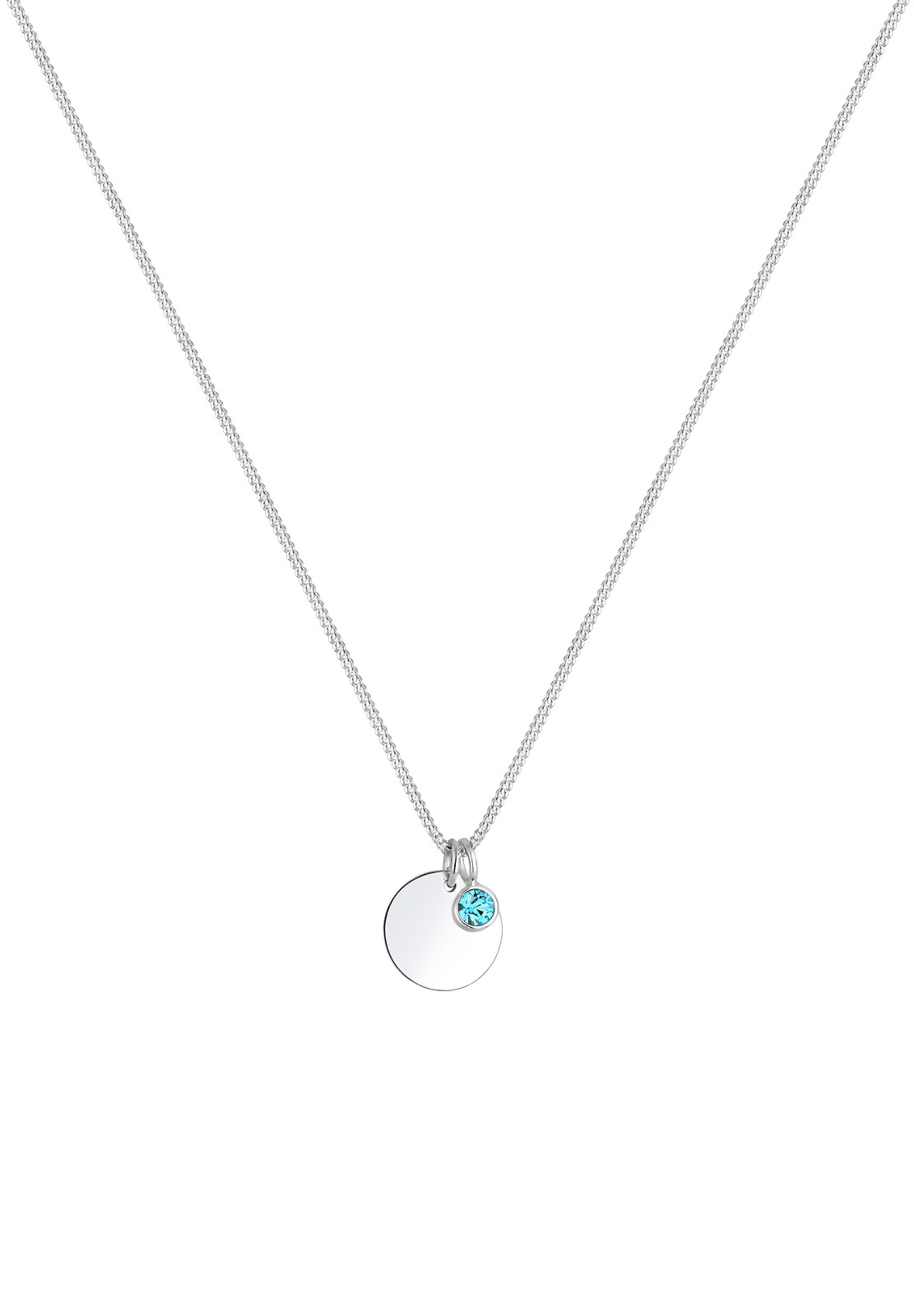 Chaîne ELLI en argent : devant