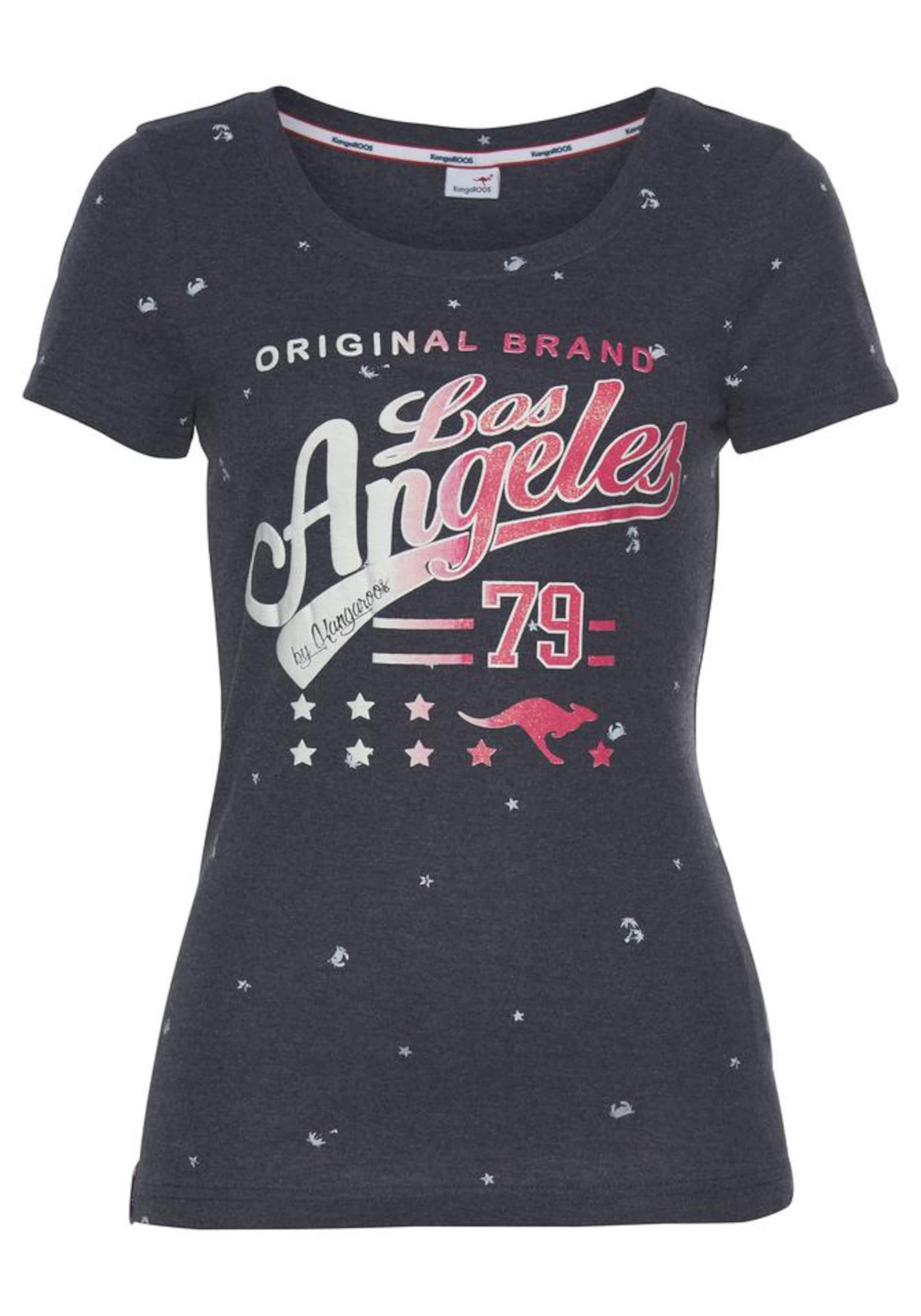 KangaROOS Shirt in Blue: front