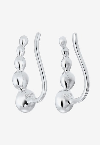 ELLI Oorbellen 'Ear Climber' in Zilver