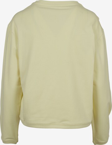 Urban Classics Sweatshirt in Geel