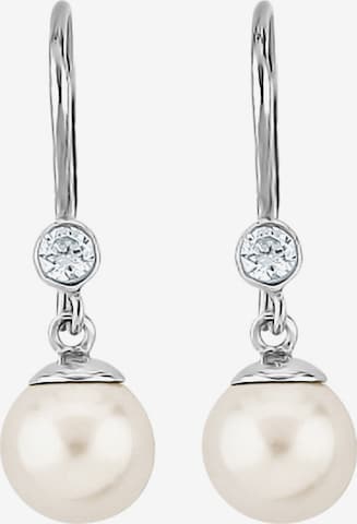 Boucles d'oreilles Nenalina en argent : devant