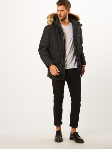 TOMMY HILFIGER Jacke 'Hampton' in Schwarz