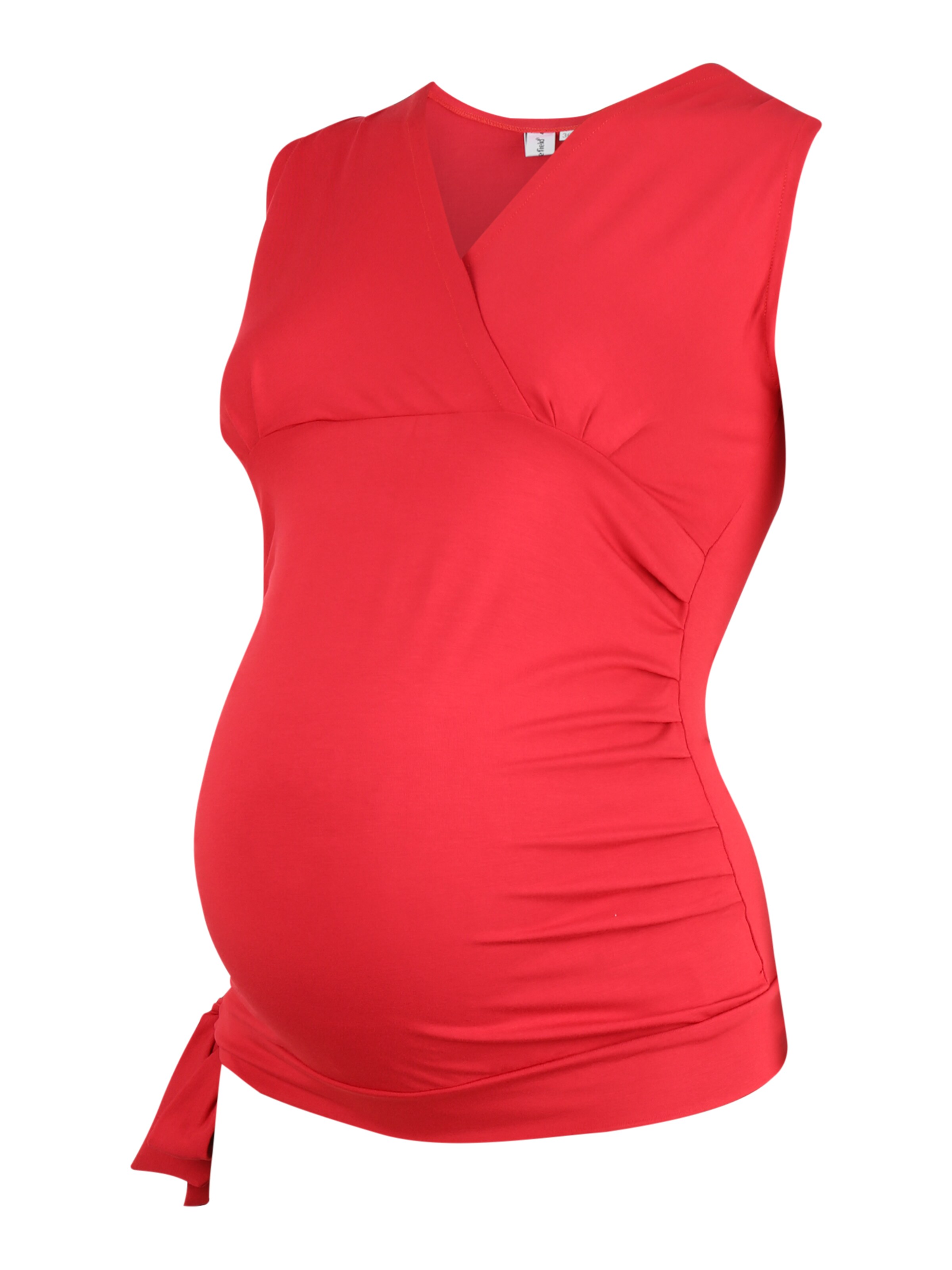 Bebefield Top 'Maya' – červená: přední strana