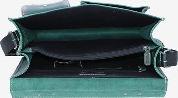 GREENBURRY Document Bag 'Buffalo' in Green