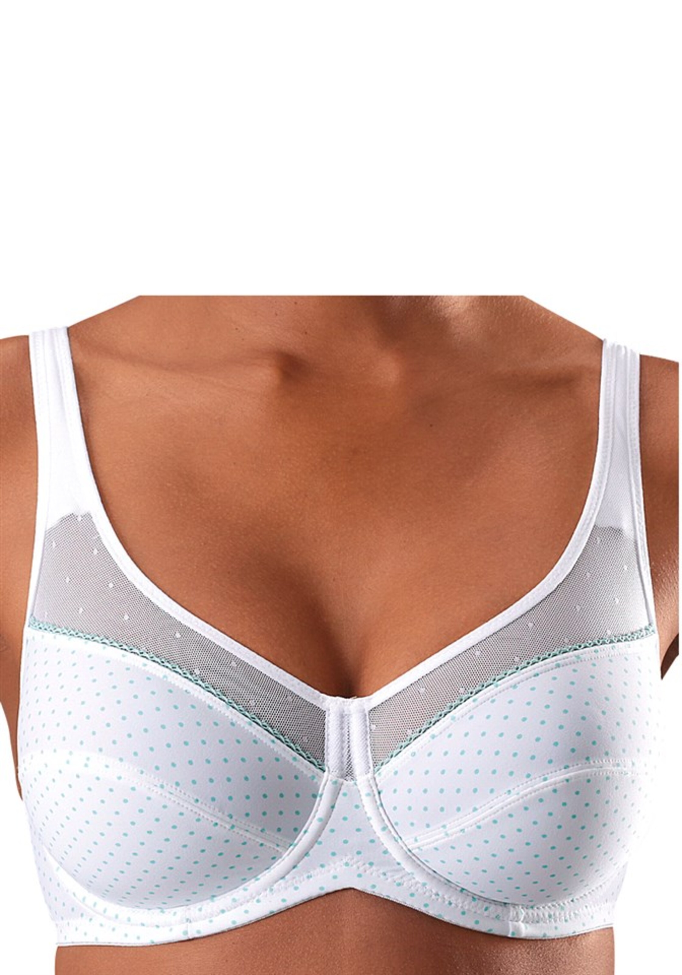 Minimizer Reggiseno di PETITE FLEUR in nero: frontale