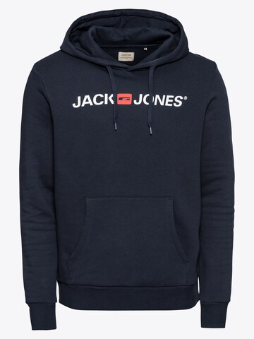 zils JACK & JONES Sportisks džemperis: no priekšpuses