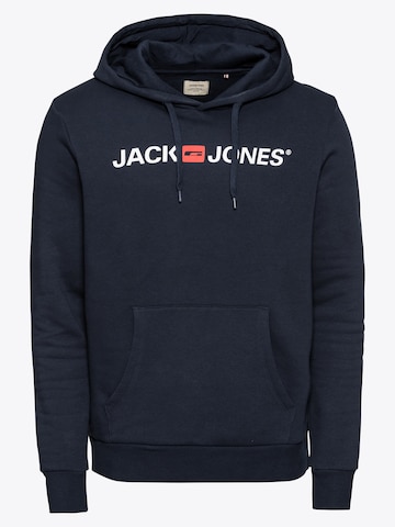 zils JACK & JONES Sportisks džemperis: no priekšpuses