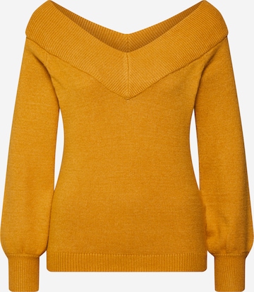 JDY Sweater 'Shanon' in Yellow: front
