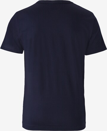 LOGOSHIRT Shirt in Blauw