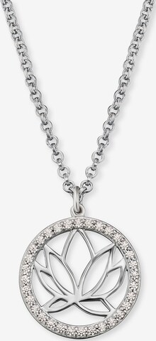 Engelsrufer Necklace 'Lotus' in Silver: front