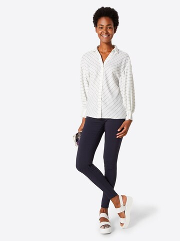 Skinny Jeggings PIECES en bleu