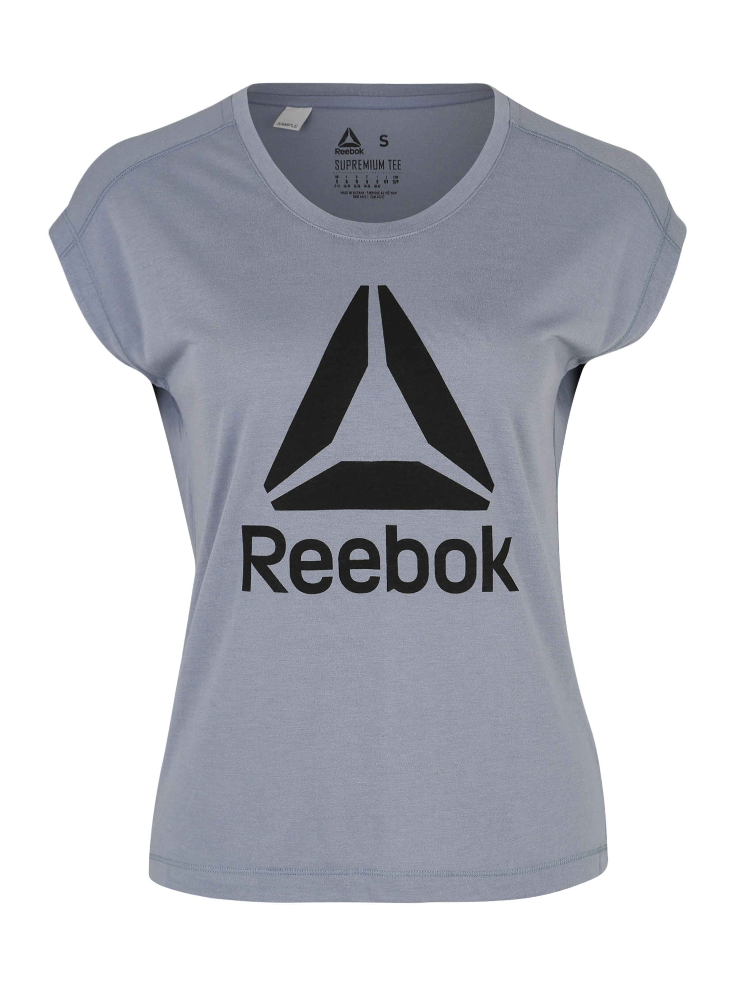 REEBOK - Sportshirt in rauchblau