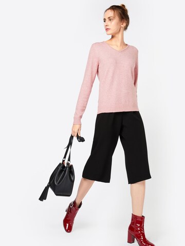 VILA Sweater 'VIRil' in Pink