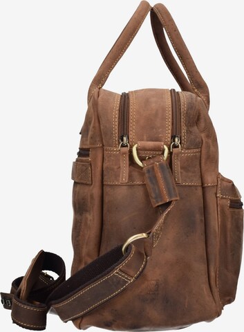 GREENBURRY Document Bag in Brown