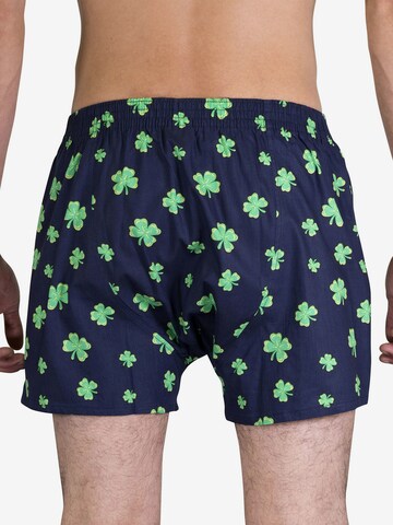 Sugar Pine Boxer shorts ' Lucky Charm ' in Blue