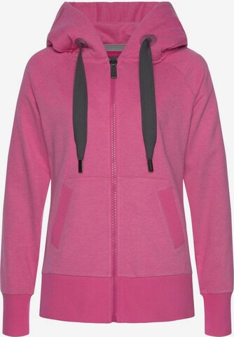 Elbsand Sweatjacke in Pink: predná strana