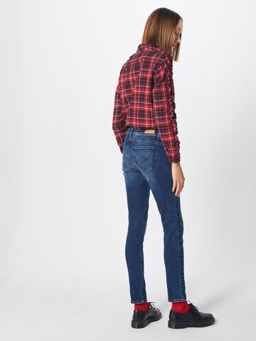 ESPRIT Slimfit Jeans in Blau: zadná strana