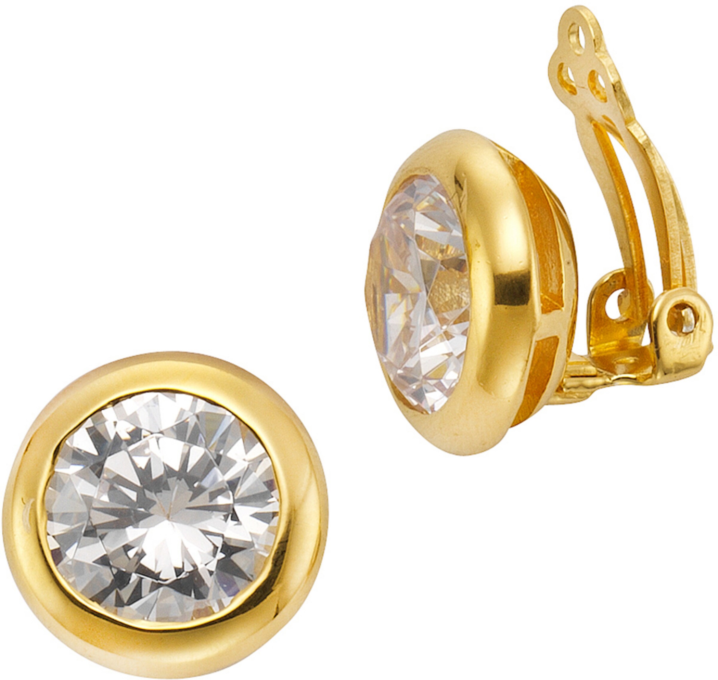 Boucles d'oreilles FIRETTI en or : devant