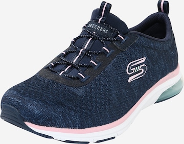 SKECHERS Låg sneaker 'Air Edge' i blå: framsida