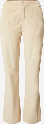 Pepe Jeans Flared Trousers 'Isa' in Beige: front