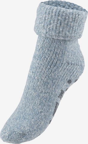 SYMPATICO Socks in Blue: front