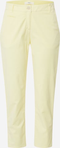 Regular Pantalon chino 'RHONDA S' BRAX en jaune : devant