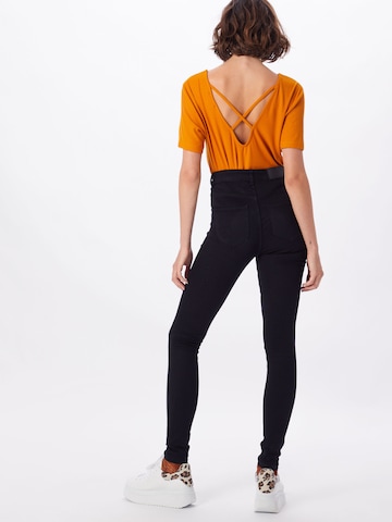 Noisy may Skinny Jeans 'Callie' in Zwart