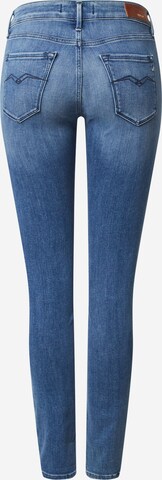 REPLAY Skinny Jeans 'New Luz' in Blauw