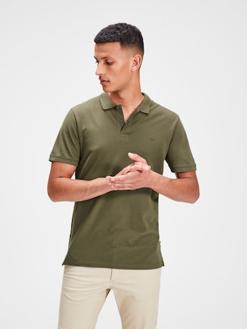 JACK & JONES Shirt in Groen: voorkant