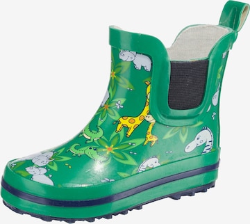 Bottes en caoutchouc BECK en vert : devant