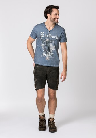 STOCKERPOINT Traditional shirt 'Berghero' in Blue