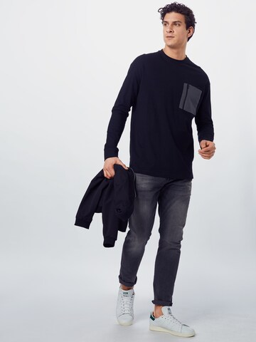 Urban Classics Regular Fit Shirt in Schwarz