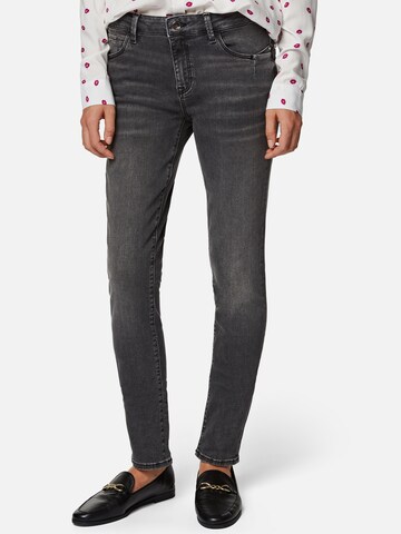 Mavi Skinny Jeans in Grey: front