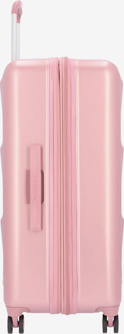 Hedgren Trolley 'Edge Carve' 75 cm in Pink