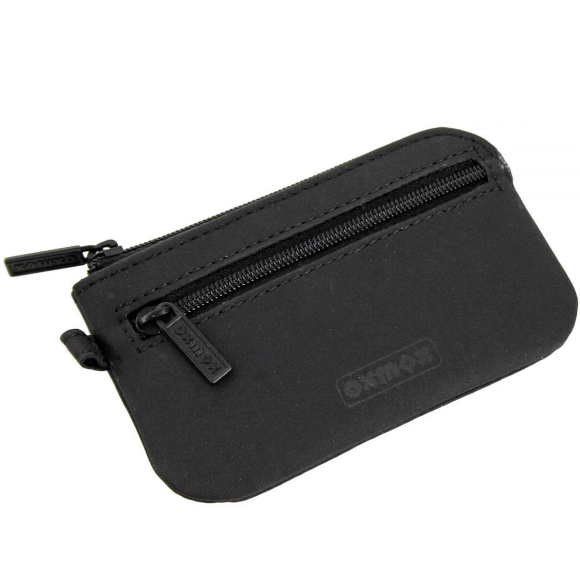 OXMOX Schlüsseletui in Schwarz: Vorderseite