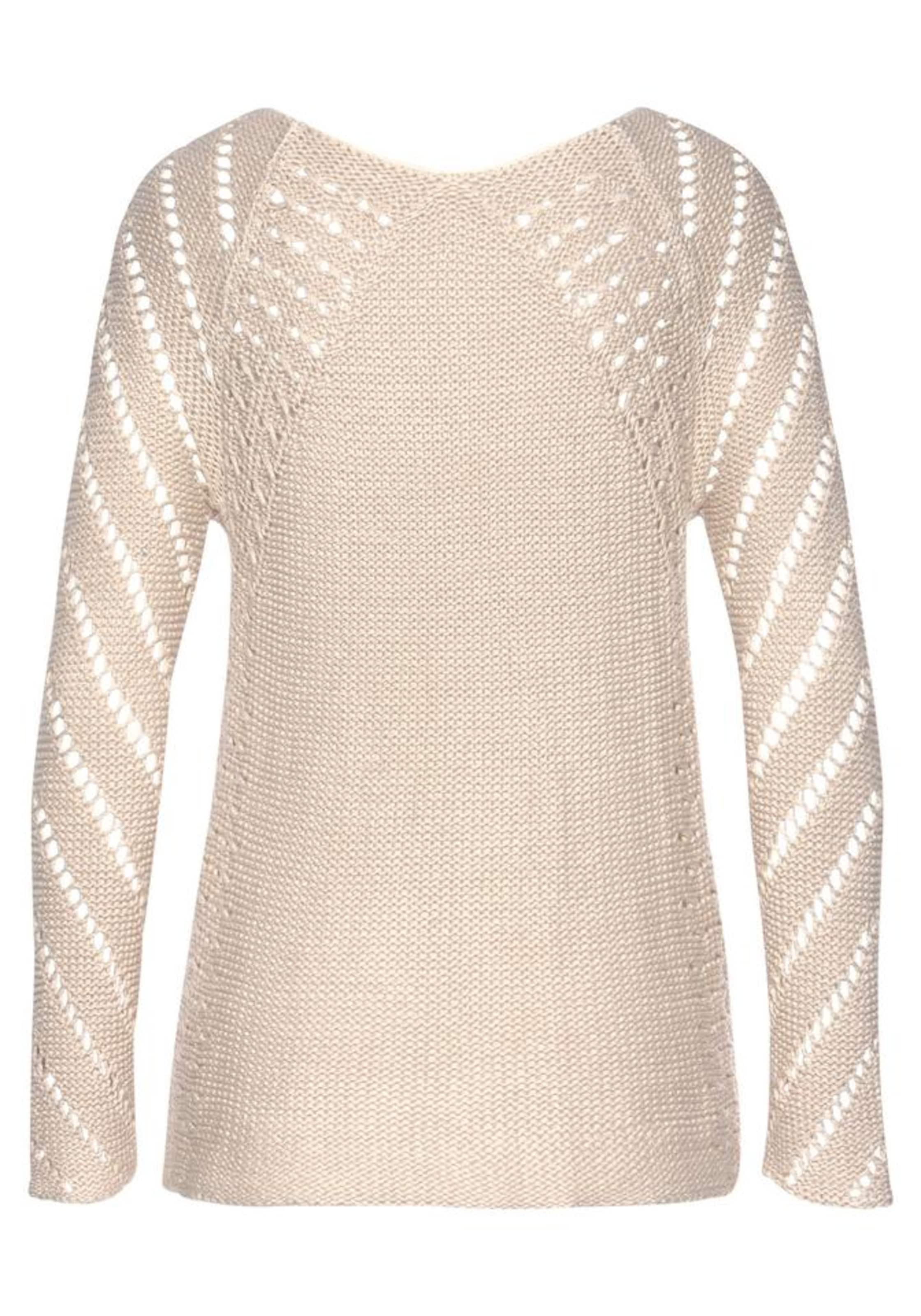 LASCANA Svetr – béžová