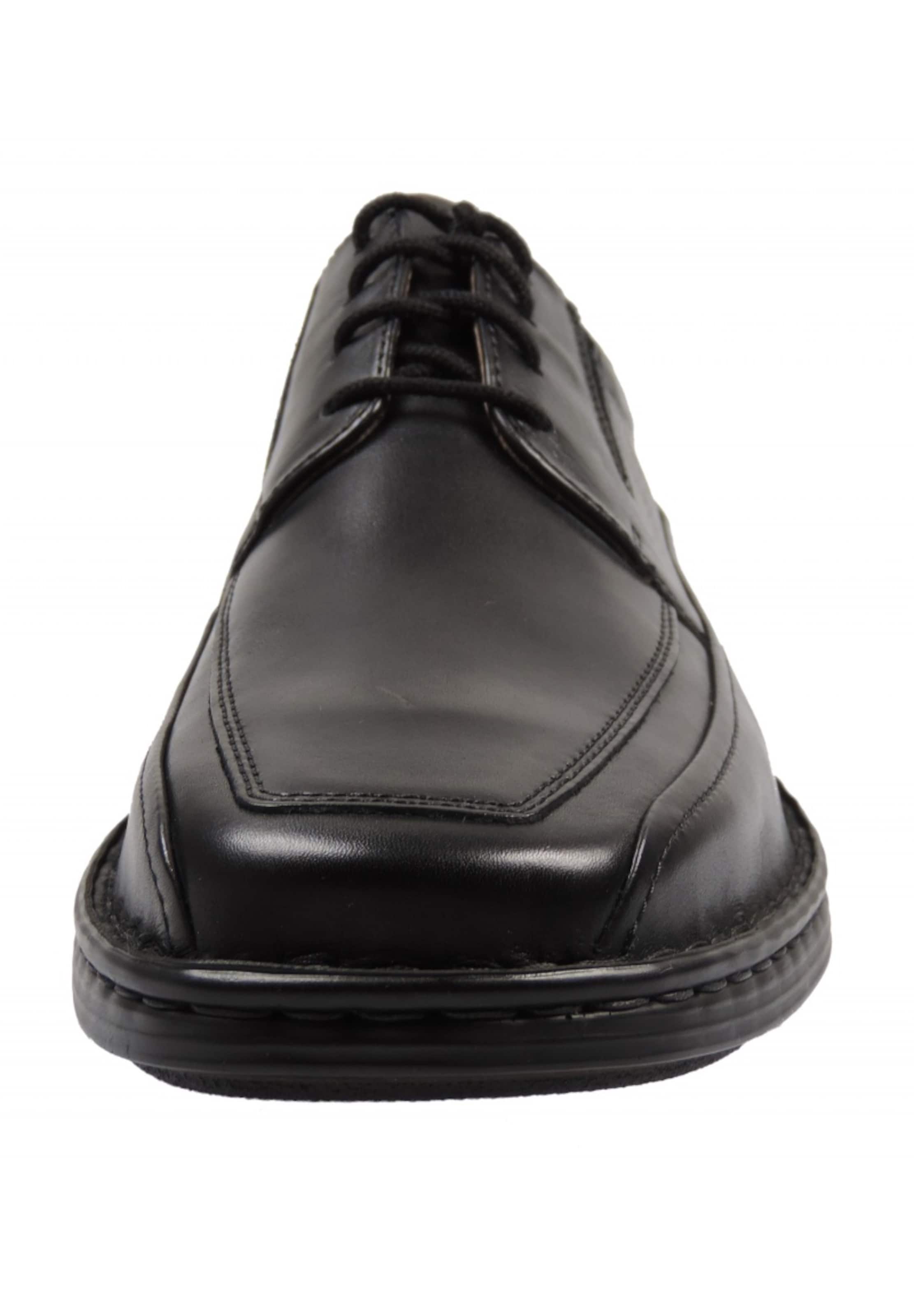 JOSEF SEIBEL Lace-Up Shoes 'Brian' in Black